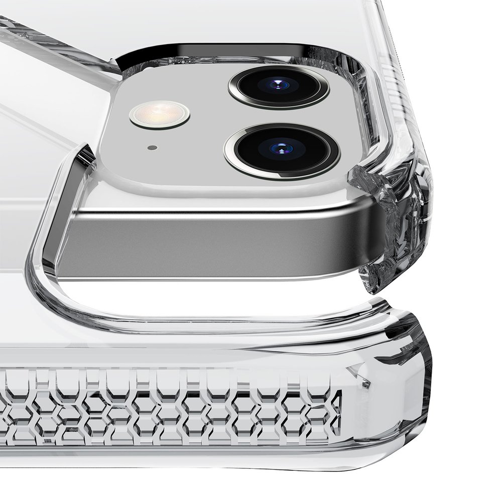 Антибак.чехол-накладка ITSKINS SPECTRUM CLEAR для Apple iPhone 12 mini (5.4) прозрачный